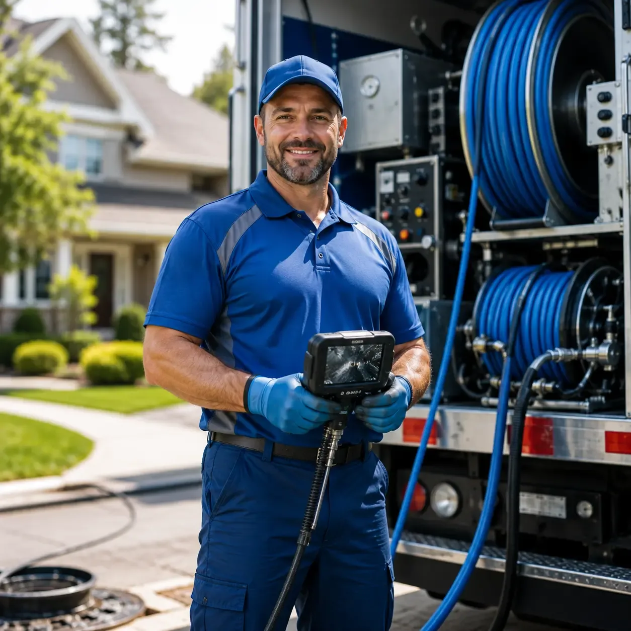 Local outdoor drain cleaning specialists in Knott, TX